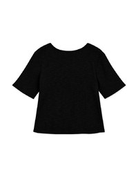 Minimalist Staple Square-Neck Ribbed Crop Top